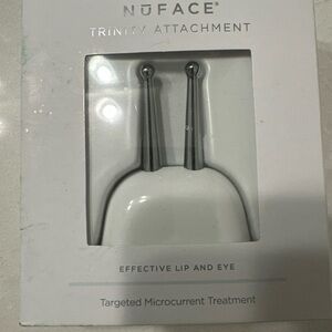 NuFace Trinity Attachment in White and Silver